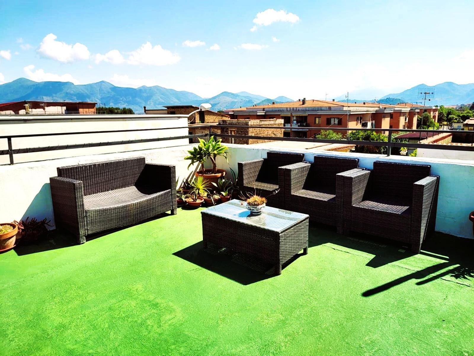 Palazzo Di Donna Panoramic Terraces And Private Parking Strategic To Amalfi Coast, Pompei, Napoli Villa Sant'Egidio del Monte Albino Exterior photo